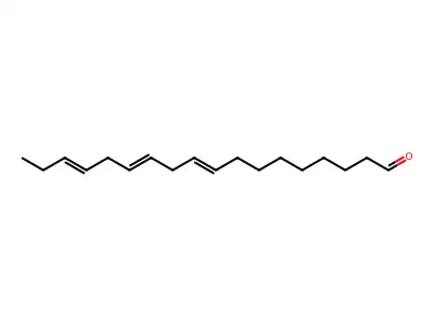 9,12,15-Octadecatrienal structure
