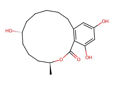 玉米赤霉醇 structure