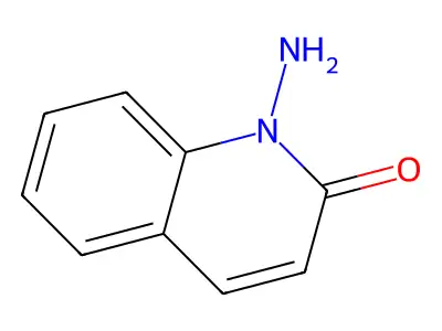 1-Aminoquinolin-2(1H)-one structure