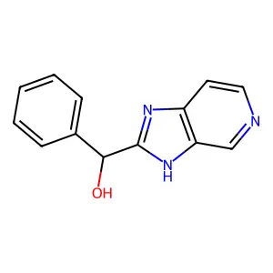2-(alpha-Hydroxybenzyl)imidazo(4,5-c)pyridine structure