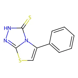 5-phenyl-2H-[1,3]thiazolo[2,3-c][1,2,4]triazole-3-thione structure