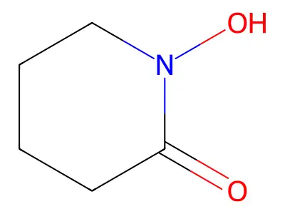 2-Piperidinone, 1-hydroxy- structure