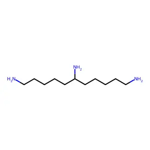 1,6,11-十一烷三胺 structure