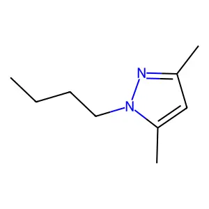 1-Butyl-3,5-dimethyl-1H-pyrazole structure