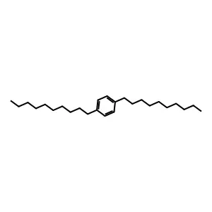 1,4-Didecylbenzene structure