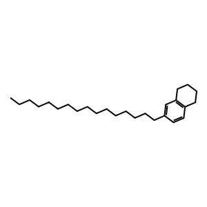 Hexadecane, 1-(5,6,7,8-tetrahydro-2-naphthyl)- structure