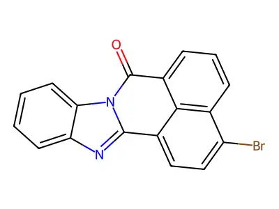 3-Bromo-7H-benzo[de]benzo[4,5]imidazo[2,1-a]isoquinolin-7-one structure