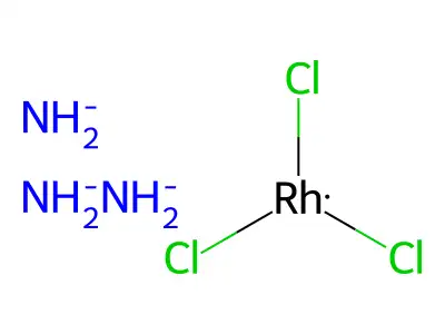 Rhenium ammine chloride structure