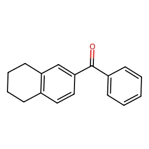 苯基5,6,7,8-四氢-2-萘基酮 structure