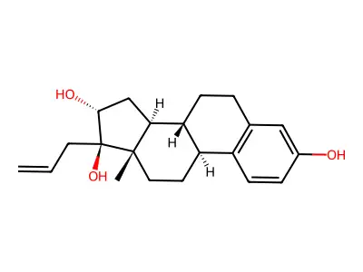 Allylestriol structure