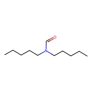 N,N-二戊基甲酰胺 structure