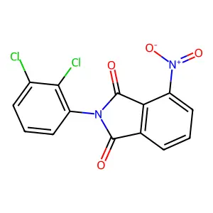 2-(2,3-Dichlorophenyl)-4-nitroisoindole-1,3-dione structure