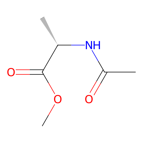 (S)-Methyl 2-acetamidopropanoate structure