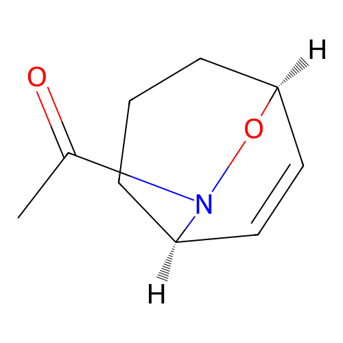 1-[(1R,5S)-6-oxa-7-azabicyclo[3.2.2]non-8-en-7-yl]ethanone structure