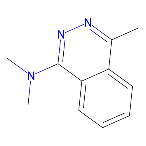 N,N,4-trimethylphthalazin-1-amine structure