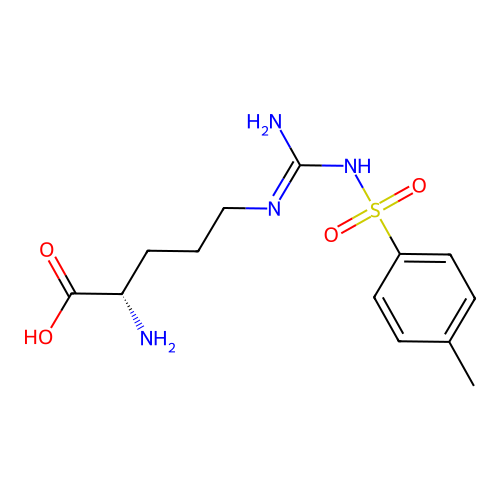H-Arg(Tos)-OH structure