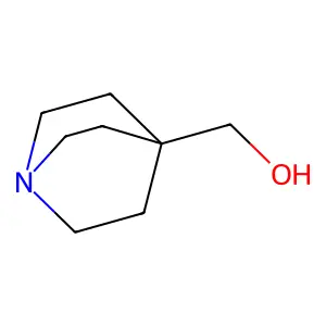 1-Azabicyclo(2.2.2)octane-4-methanol structure