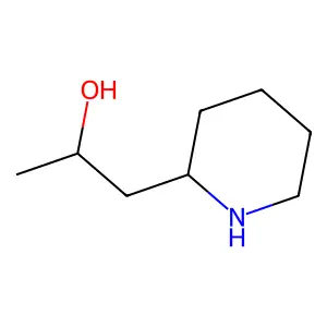 2-Piperidineethanol, alpha-methyl-, (R*,R*)-(+-)- structure