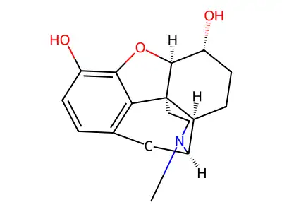Hydromorphine structure