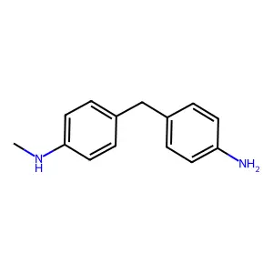4-(4-甲氨基苄基)苯胺 structure
