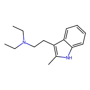 2-甲基-N,N-二乙基色胺 structure