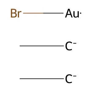 二乙基溴化金[禁用] structure