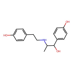 羥芐羥麻黃鹼 structure