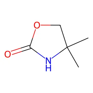 4,4-Dimethyl-1,3-oxazolidin-2-one structure