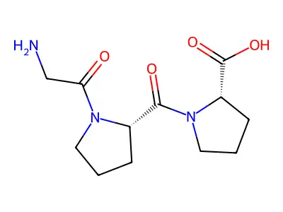 Glycine-proline-proline polymer structure