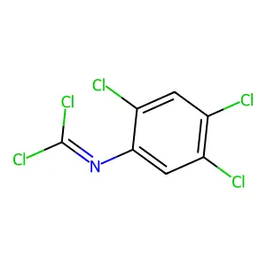 (2,4,5-Trichlorophenyl)carbonimidoyl structure