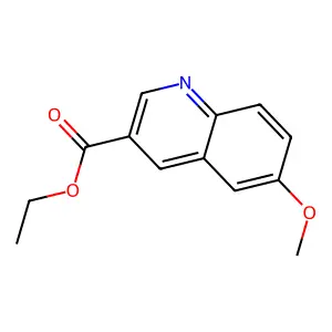 Ethyl 6-methoxyquinoline-3-carboxylate structure