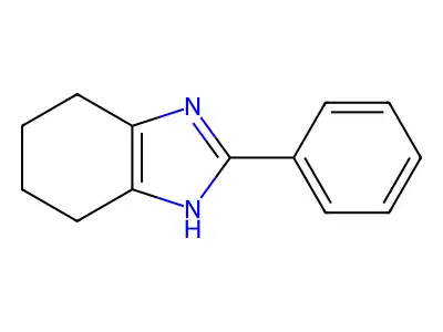 2-phenyl-4,5,6,7-tetrahydro-1H-benzimidazole structure