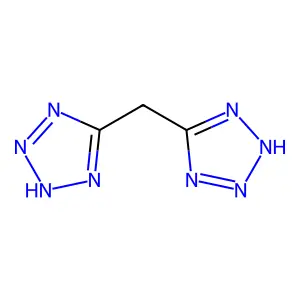 5-(2H-tetrazol-5-ylmethyl)-2H-tetrazole structure