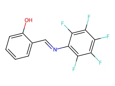 N-(Salicylidene)-2,3,4,5,6-pentafluoroaniline structure