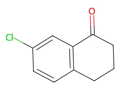 7-Chloro-1,2,3,4-tetrahydronaphthalen-1-one structure