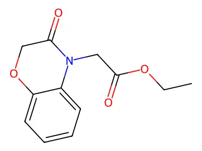 4H-1,4-Benzoxazine-4-acetic acid, 2,3-dihydro-3-oxo-, ethyl ester structure