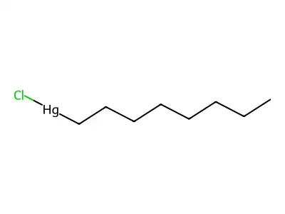 Chlorooctylmercury structure