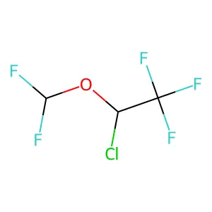 异氟烷 structure