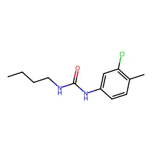 1-Butyl-3-(3-chloro-4-methylphenyl)urea structure