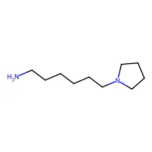 6-(1-Pyrrolidinyl)hexylamine structure