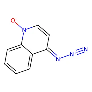 4-叠氮基喹啉1-氧化物 structure