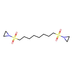 Aziridine, 1,1'-(octamethylenedisulfonyl)bis- structure