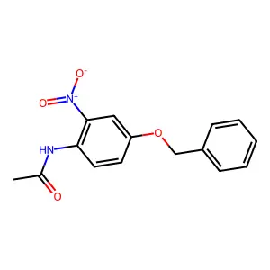 n-[4-(Benzyloxy)-2-nitrophenyl]acetamide structure