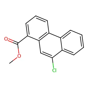 Methyl 9-chlorophenanthrene-1-carboxylate structure