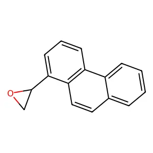 2-Phenanthren-1-yloxirane structure