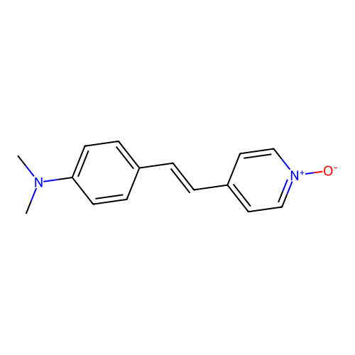 4-(4-dimethylaminostyryl)pyridine N-oxide structure