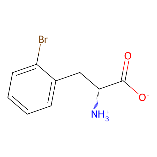 2-Bromo-D-phenylalanine structure