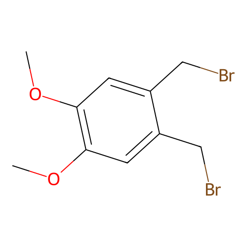 1,2-Bis(bromomethyl)-4,5-dimethoxybenzene structure