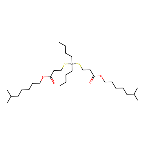diisooctyl3,3'-[ bis ]dipropionate structure