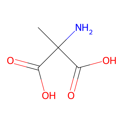 2-Amino-2-methylpropanedioic acid structure